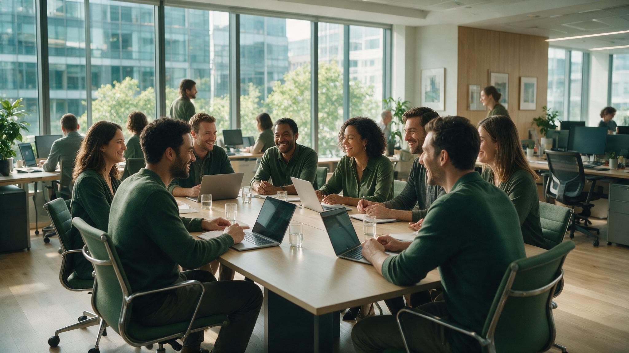 The Atlas Screening team collaborating