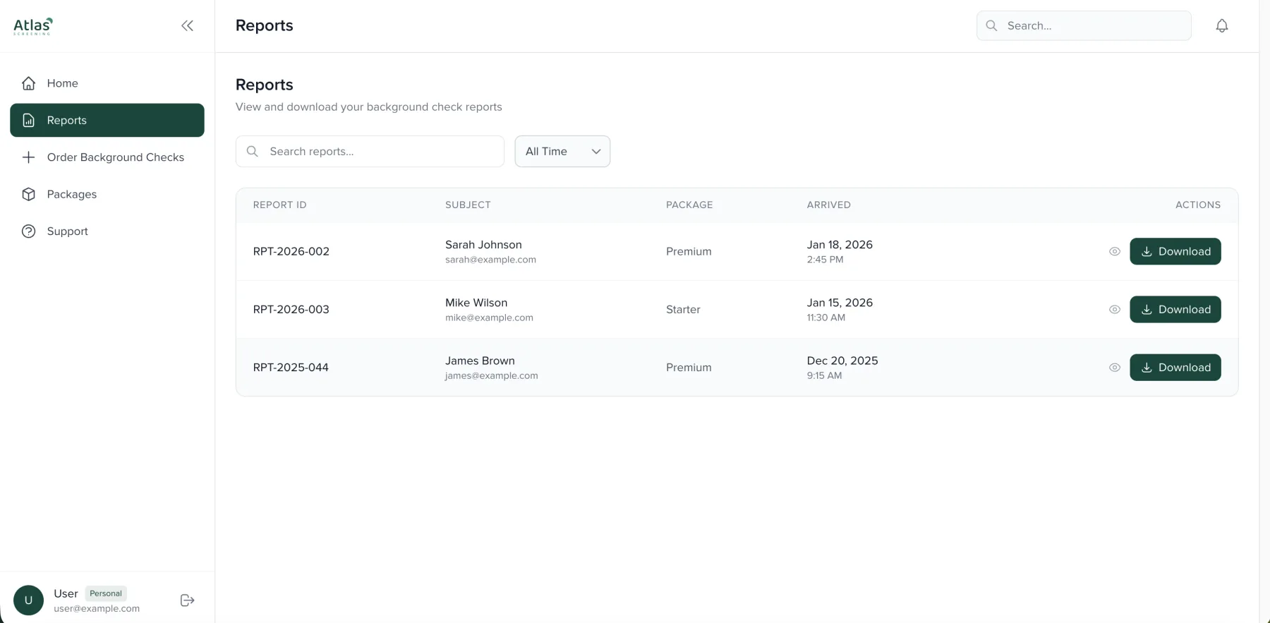 Clear reporting and instant notifications.